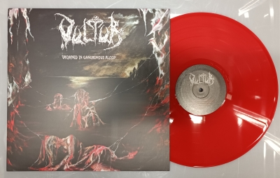 VULTUR (gre) - Drowned In Gangrenous Blood - LP (ltd. RED Vinyl)