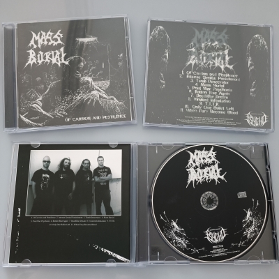 MASS BURIAL (es) - Of Carrion And Pestilence - CD
