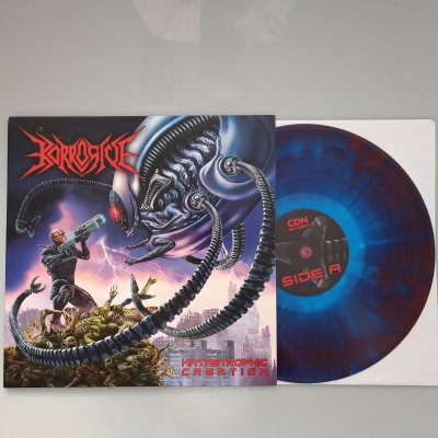 KORROSIVE (ca) - Katastrophic Creation -LP (BLUE SPLATTER VINYL)