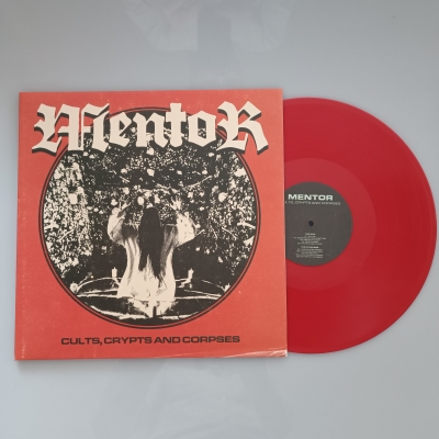 MENTOR (pl) - Cults, Crypts And Corpses - LP (ltd. RED vinyl)
