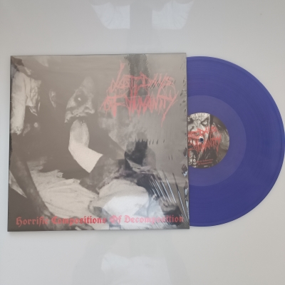 LAST DAYS OF HUMANITY (nl) - Horrific Compositions.. - LP (ltd. BLUE Vinyl)
