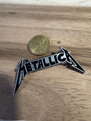 METALLICA - Logo - Metal Pin / Anstecker / Button