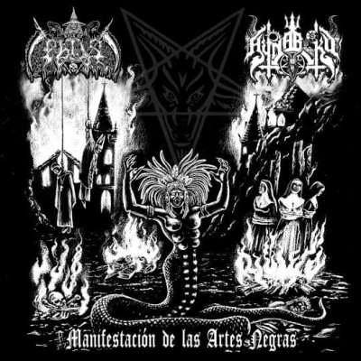 Hunab Ku (cr) / Kvlt of Eblis (co) - split - CD