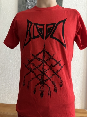 BLOOD (ger) - Grid of the Dead - (red) T-SHIRT