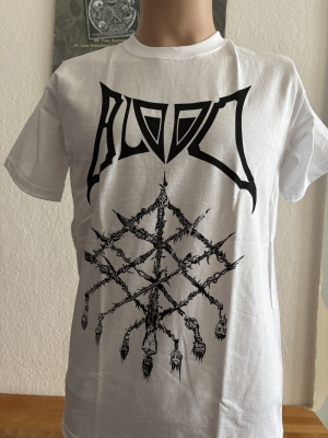BLOOD (ger) - Grid of the Dead - (white) T-SHIRT