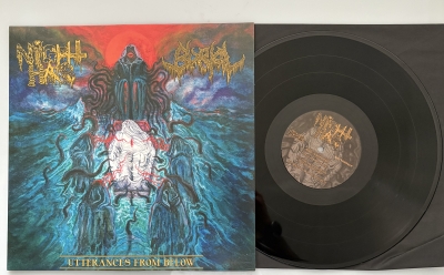 NIGHT HAG / BURIAL - Utterances From Below - LP