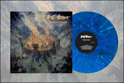 KEITZER (ger) - Pandemonium Humanitas - LP (BLUE marbled vinyl ltd.100)