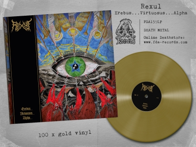 REXUL - Erebus..Virtuosus..Alpha.. - LP (GOLD VINYL + DL Code)