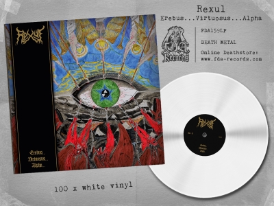 REXUL - Erebus..Virtuosus..Alpha.. - LP (WHITE VINYL + DL Code)