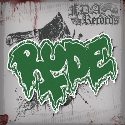 RUDE - Logo - shaped PATCH