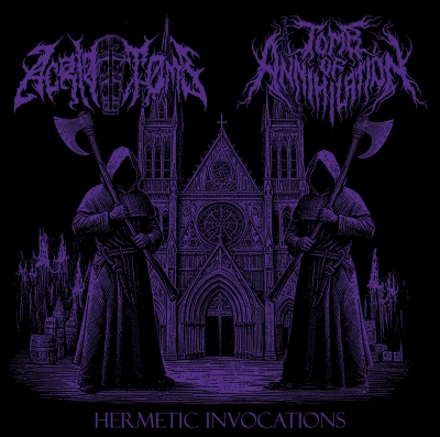 ACRID TOMB / TOMB OF ANNIHILATION - - split CD