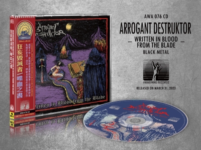 ARROGANT DESTRUKTOR - Written in Blood from the Blade - CD