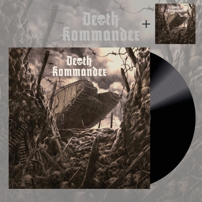 DEATH KOMMANDER (uk) - Never To Grow Old - LP+CD (BLACK Vinyl ltd.200)