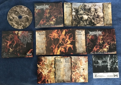 BLASPHEMATHORY - War, Blasphemy & Divine Destruction - CD DIGIPAK