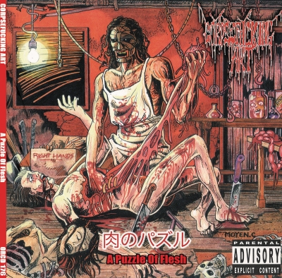 CORPSEFUCKING ART (it) - A Puzzle of Flesh - CD Digifile