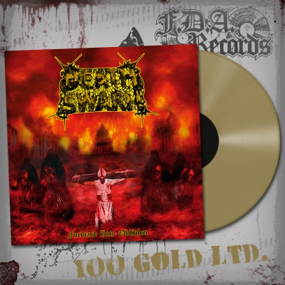 DEATHSWARM - Forward Into Oblivion - LP (ltd. GOLD vinyl + download code)