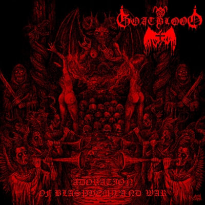 GOATBLOOD - Adoration of Blasphemy and War - CD
