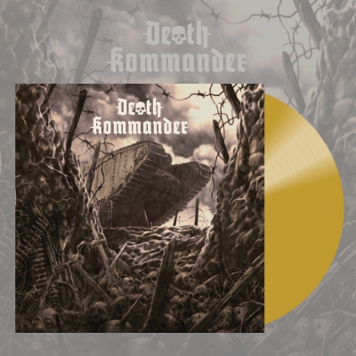DEATH KOMMANDER (uk) - Never To Grow Old - LP (GOLD Vinyl ltd.100)