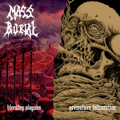 MASS BURIAL (es) - Bleeding Plagues/ Premature Inhumation- CD DIGIPAK
