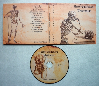 NECROCANNIBALISTIC VOMITORIUM - Humani Corporis Ossum - CD DIGIPAK