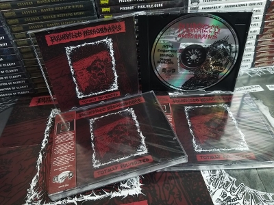 PULVERIZED NECROBRAINS - Totally Pulverized - CD+Poster+Obi Strip