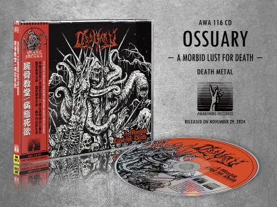 OSSUARY (co) - A Morbid Lust for Death - CD + Obi Strip