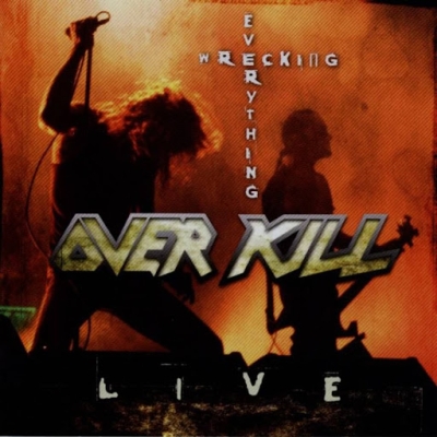OVERKILL - Wrecking Everething - Live - CD (South American version)