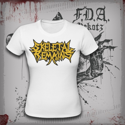 SKELETAL REMAINS - Logo - Girlie Shirt