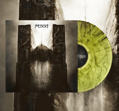 MAAT (ger) - From Origin To Decay - LP (YELLOW trans./BLACK marbled vinyl ltd.150)