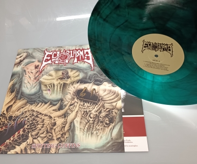 ECTOPLASMA (gr) - Spitting Coffins - LP (ltd. DARK GREEN vinyl)
