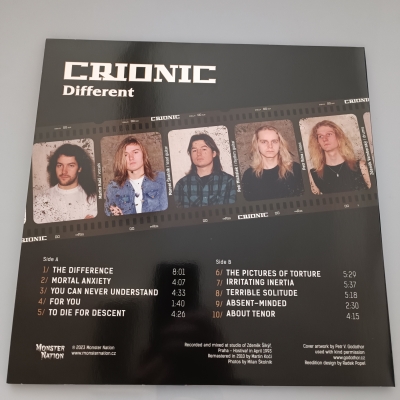 CRIONIC (cz) - Different ('93) - LP