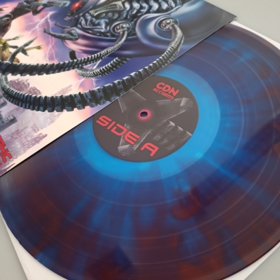 KORROSIVE (ca) - Katastrophic Creation -LP (BLUE SPLATTER VINYL)
