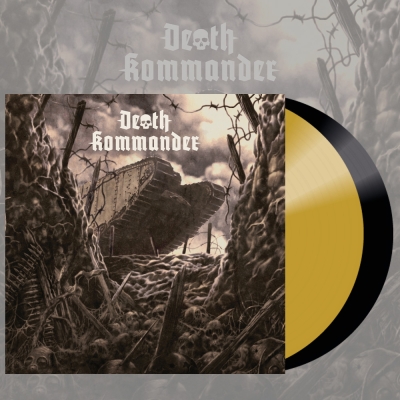 DEATH KOMMANDER (uk) - Never To Grow Old - 2xLP PACK (GOLD+BLACK Vinyl)