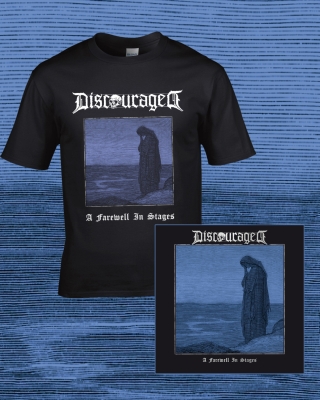 DISCOURAGED (ger) - A Farewell In Stages - CD+T-SHIRT
