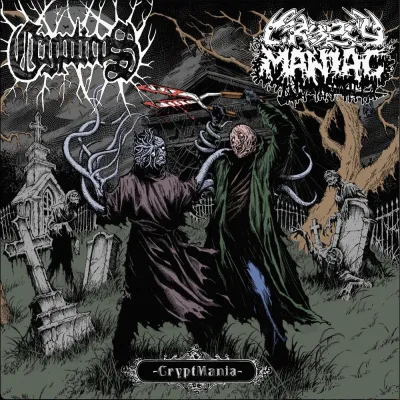 CROPSY MANIAC / CRYPTICUS - Cryptmania Split - CD
