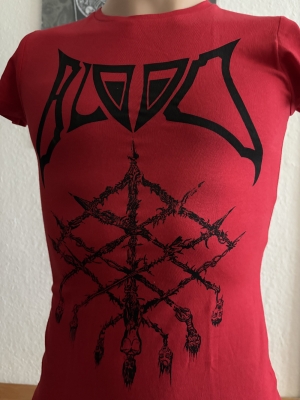 BLOOD (ger) - Grid of the Dead - T-SHIRT (Girlie)