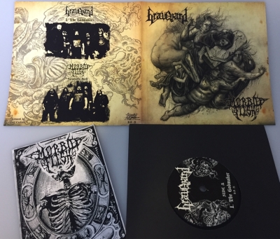 GRAVEYARD / MORBID FLESH - split - 7"EP