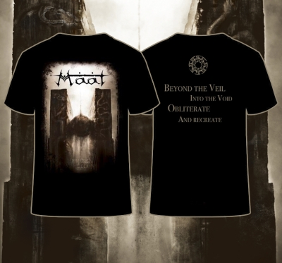 MAAT (ger) - From Origin To Decay - LP+T-SHIRT BUNDLE (CLEAR /BLACK marbled vinyl ltd.150)