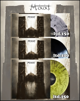 MAAT (ger) - From Origin To Decay - 3xLP PACK (CLEAR+YELLOW+BLACK vinyl ltd.editions)