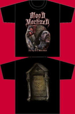 BLOOD MORTIZED - The Key To A Black Heart - T-Shirt
