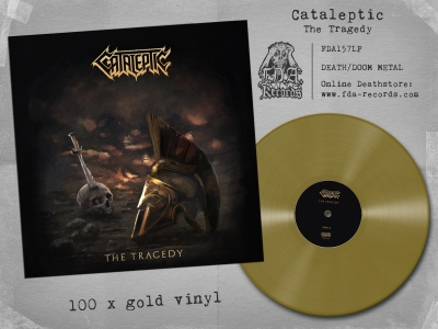 CATALEPTIC - The Tragedy - LP (GOLD vinyl limited to 100 copies)