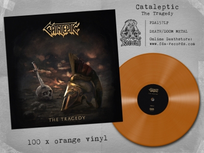 CATALEPTIC - The Tragedy - LP (ORANGE vinyl limited to 100 copies)