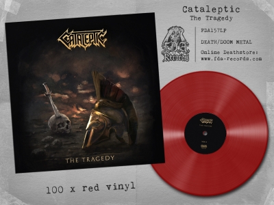 CATALEPTIC - The Tragedy - LP (RED vinyl limited to 100 copies)