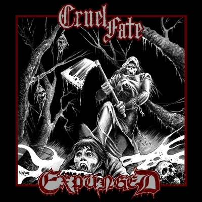 CRUEL FATE (ca) / EXPUNGED (ca) - split - CD