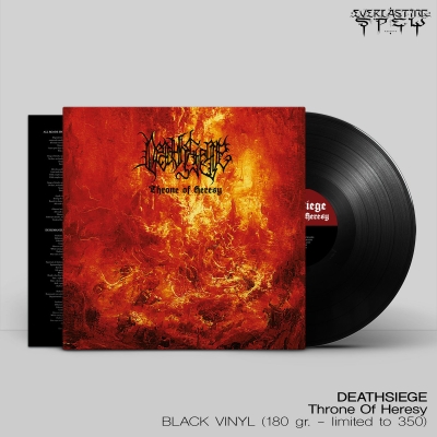 DEATHSIEGE - Throne of Heresy - LP