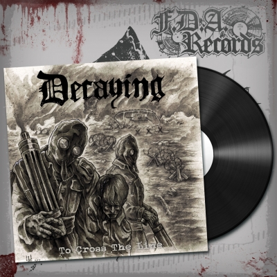 DECAYING - To Cross The Line - LP (BLACK vinyl) + gratis Download code