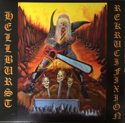 HELLBURST / REKRUCIFIXION - split 10"LP