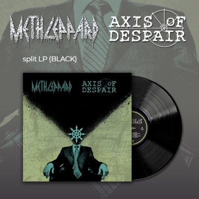 METH LEPPARD / AXIS OF DESPAIR - split LP