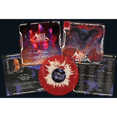 NIGHT COBRA - Dawn of the Serpent - LP (ltd. SPLATTER vinyl)