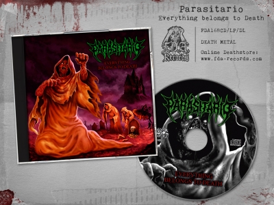 PARASITARIO - Everything Belongs to Death - CD